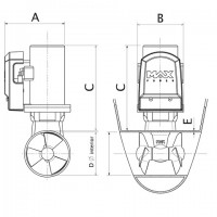 Max Power CT325 Electric Bow Thruster